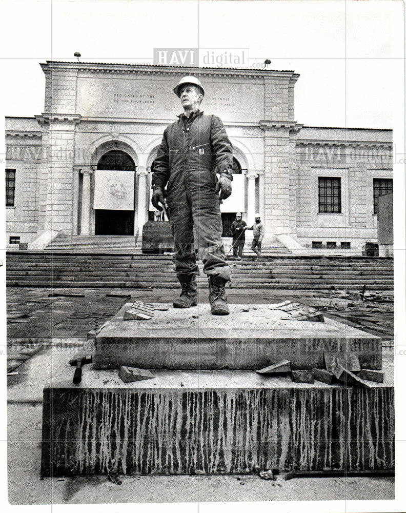 1990 Press Photo Detroit Institute of Arts - Historic Images