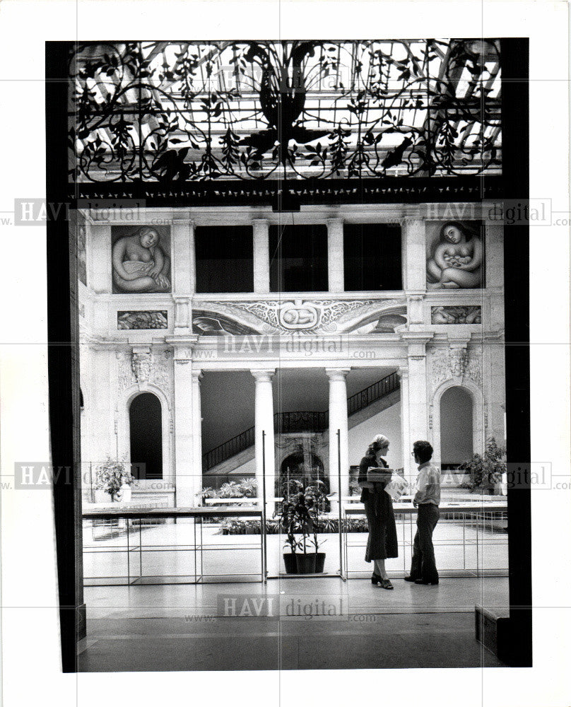 1978 Press Photo Detroit Institute of Arts - Historic Images