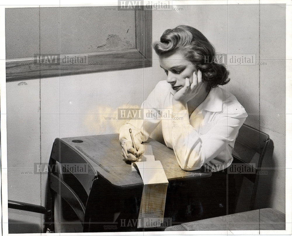 1941 Press Photo Joan Sims - Historic Images