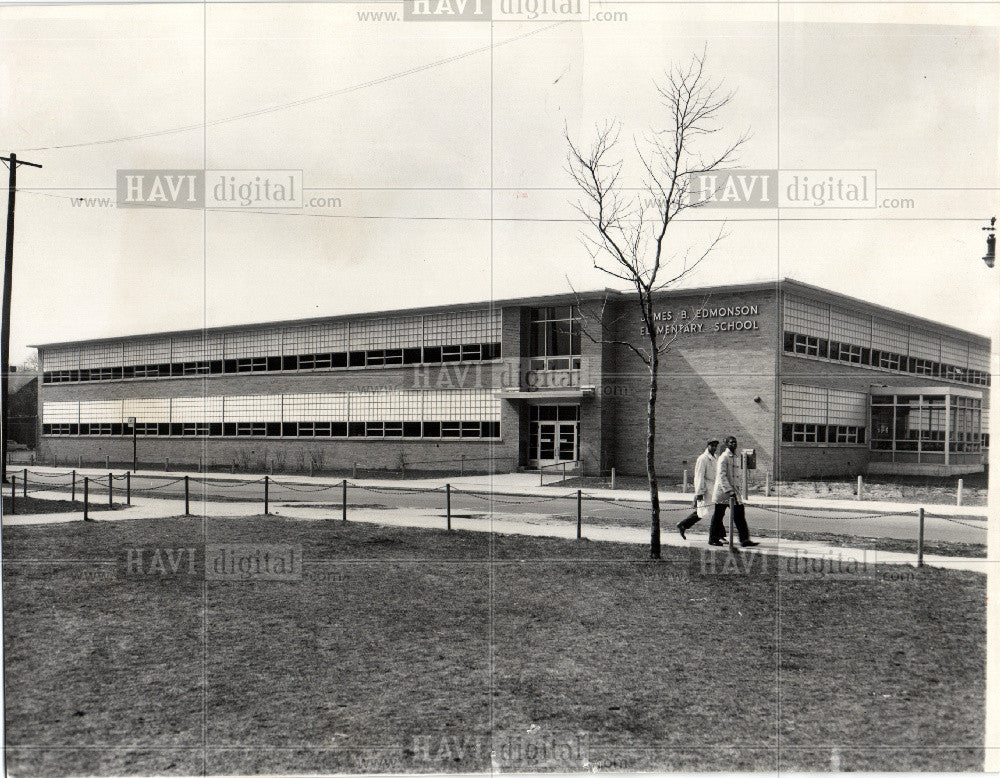 1959 Press Photo Edmonson School - Historic Images