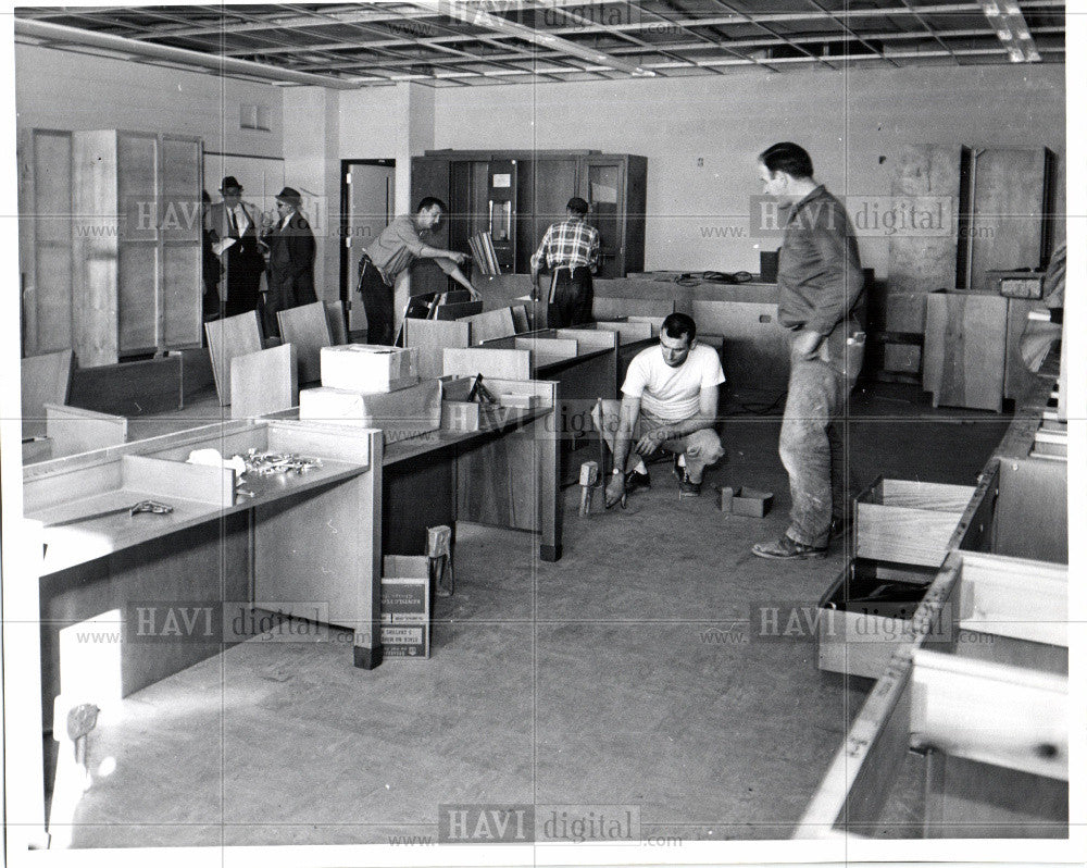 1965 Press Photo Detroit Schools Eastern High School Bi - Historic Images