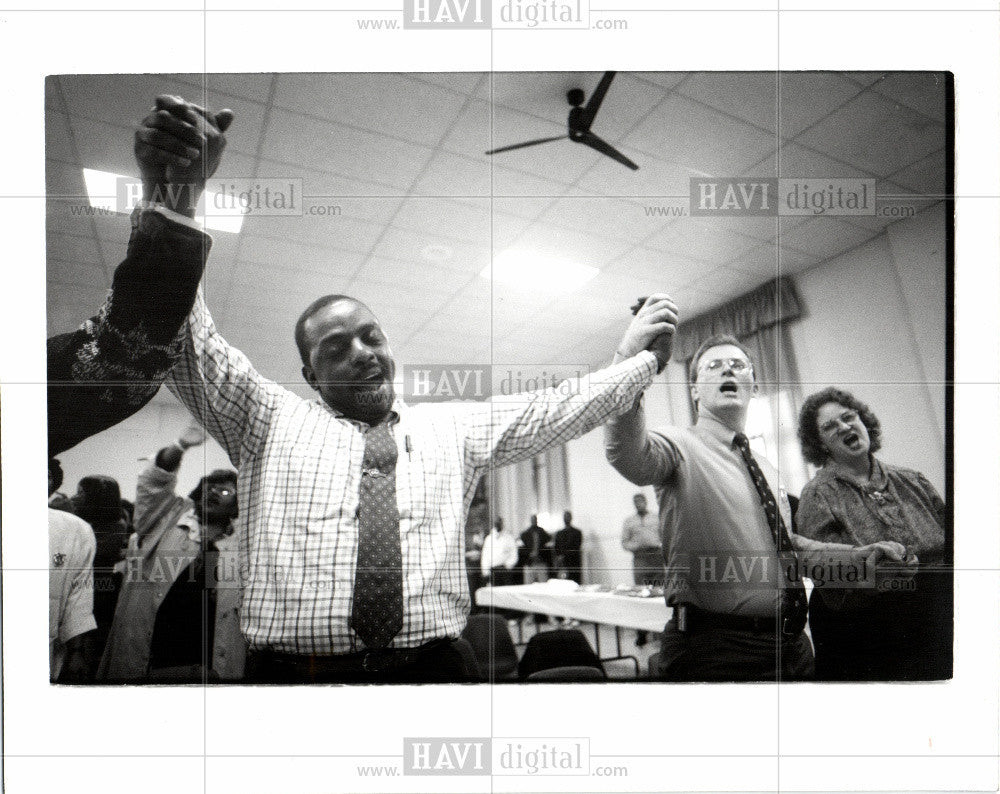 1993 Press Photo The Detroit Rescue Mission - Historic Images