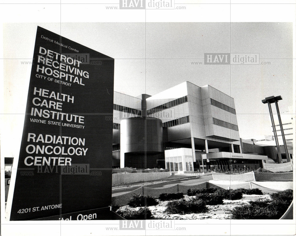 1980 Press Photo Detroit receiving ambitions project - Historic Images