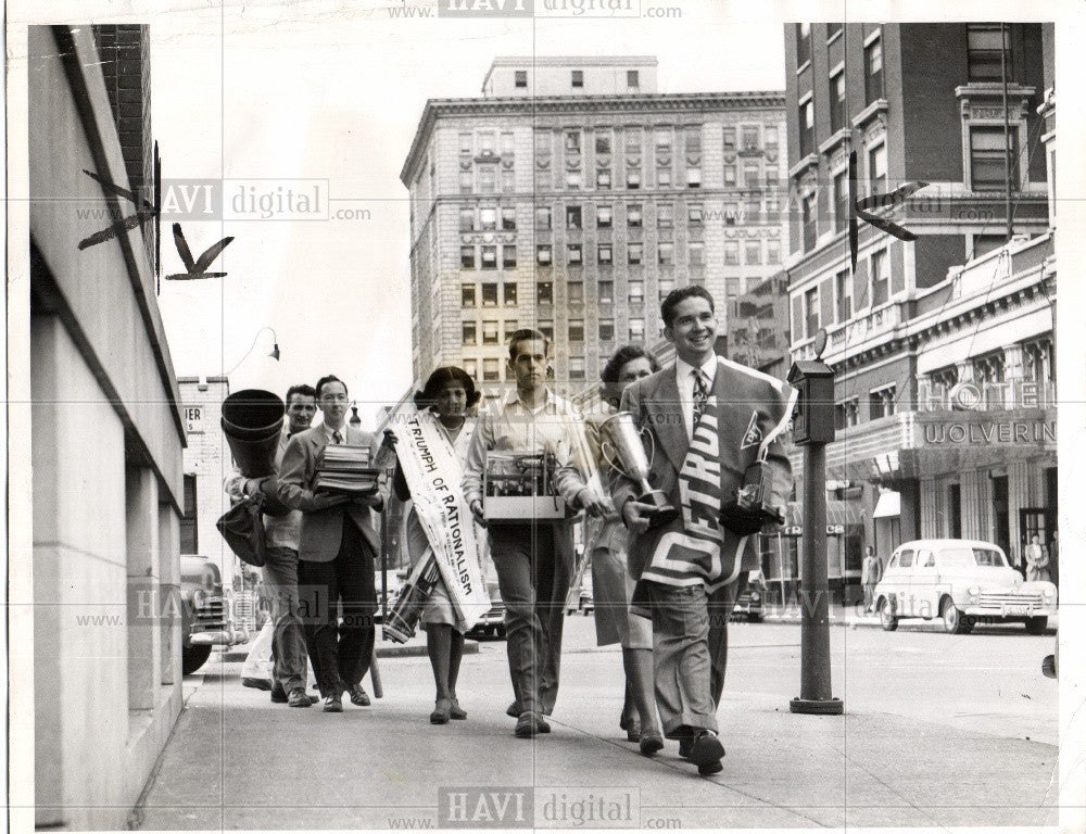 1948 Press Photo Detroit Institute of Technology - Historic Images