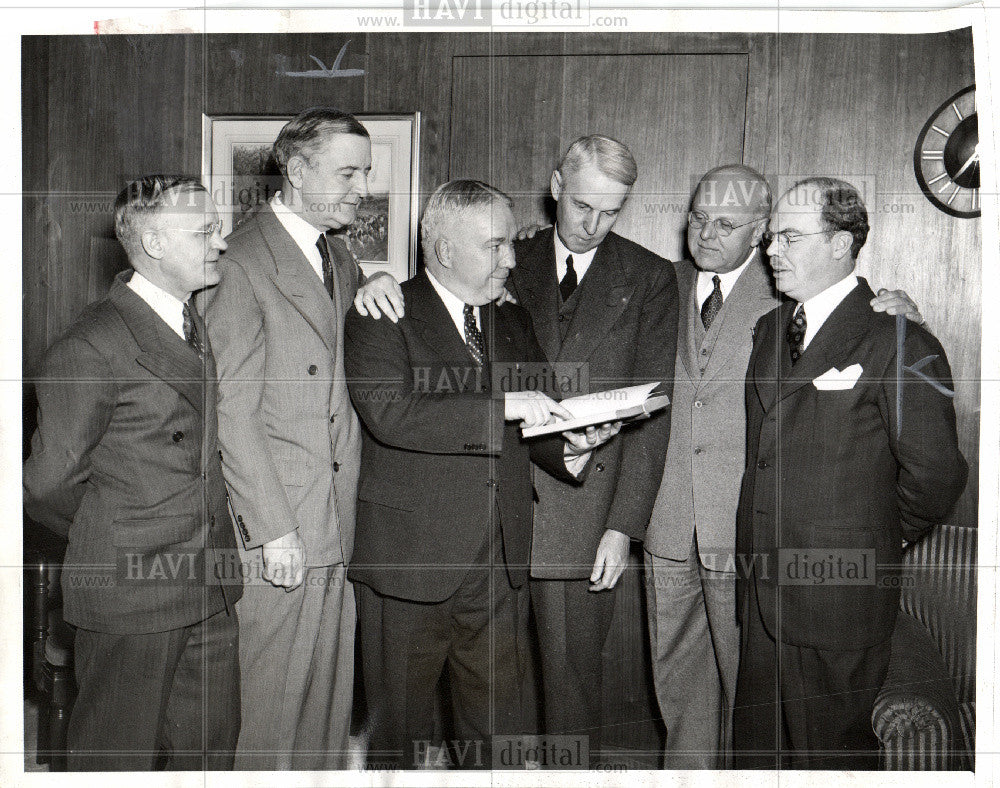 1941 Press Photo 1905 1906 class DIT 50th anniversary - Historic Images