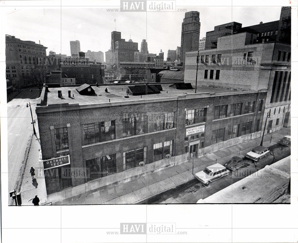 1961 Press Photo DIT  college  detroit - Historic Images