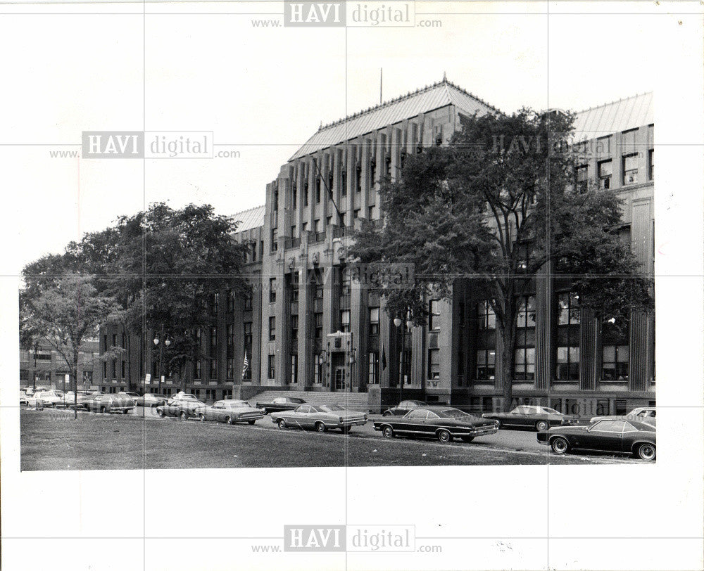 1971 Press Photo Detroit Institute of Technology - Historic Images