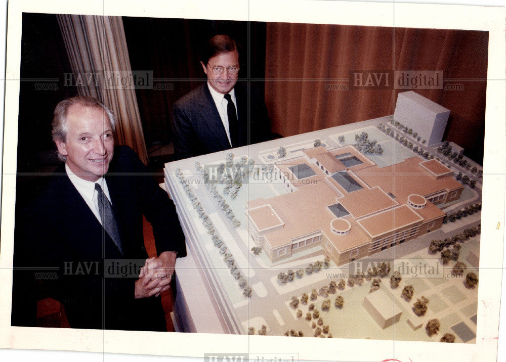 1990 Press Photo Detroit Institute of Arts - Historic Images