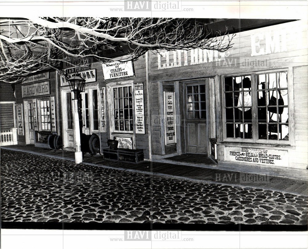 1978 Press Photo Humphreys&#39; seed store Woodward Avenue - Historic Images