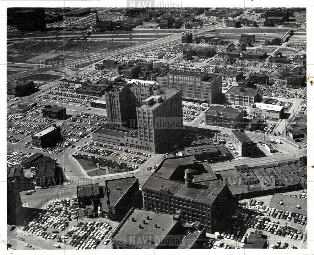 1970 Press Photo Detroit Edison shopping residential - Historic Images