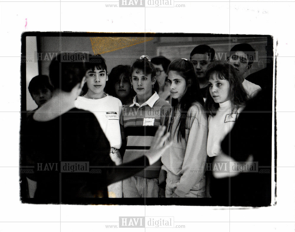 1991 Press Photo Paula Karmer, Detroit Dance Collective - Historic Images