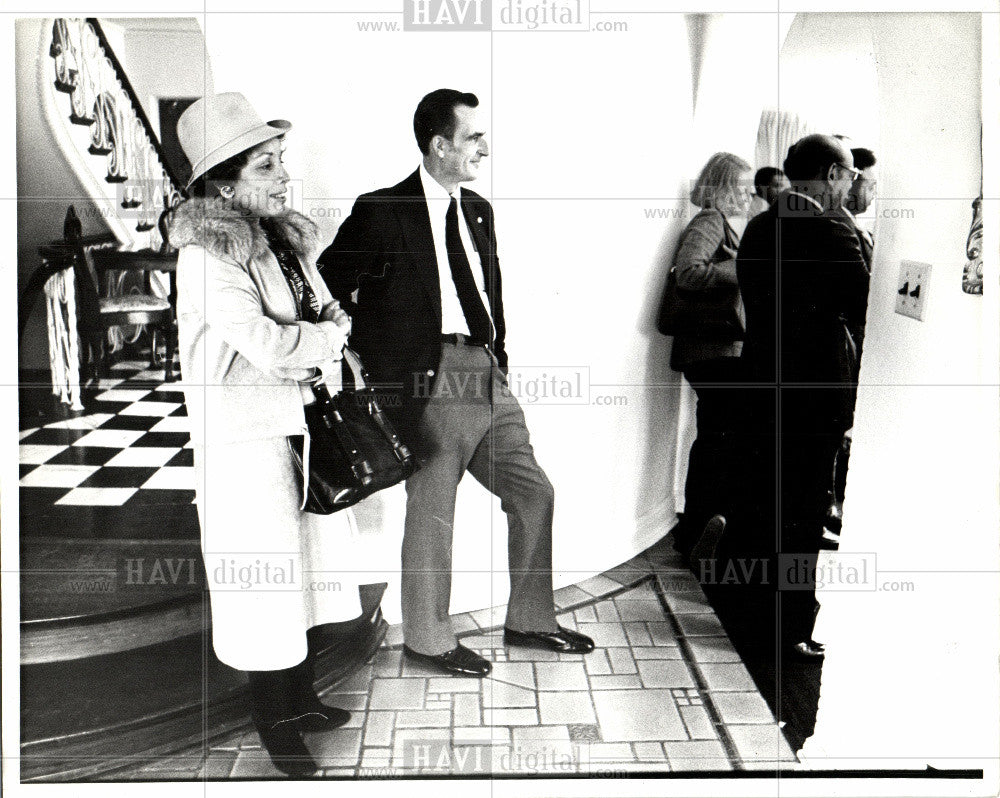 1978 Press Photo Joyce Garrett Detroit Arthur Owczarzak - Historic Images