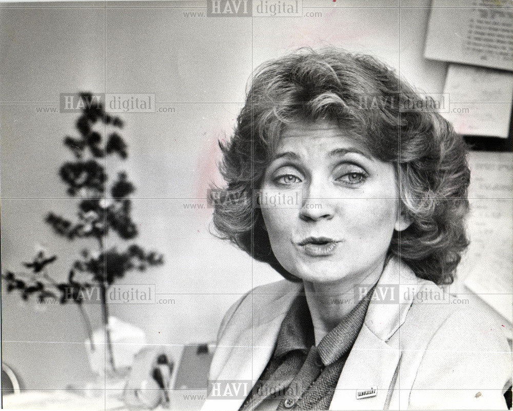 1980 Press Photo Carol Gies - Historic Images