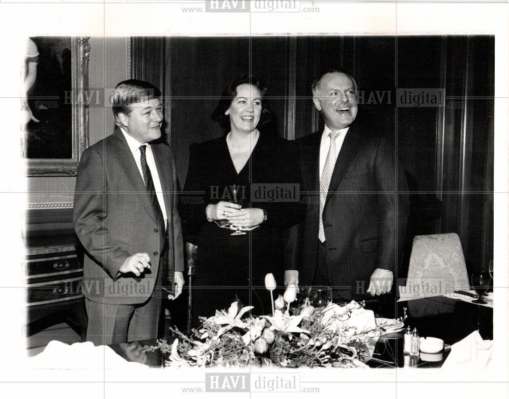 1989 Press Photo Jack Gibson Ann Eisel Tony - Historic Images