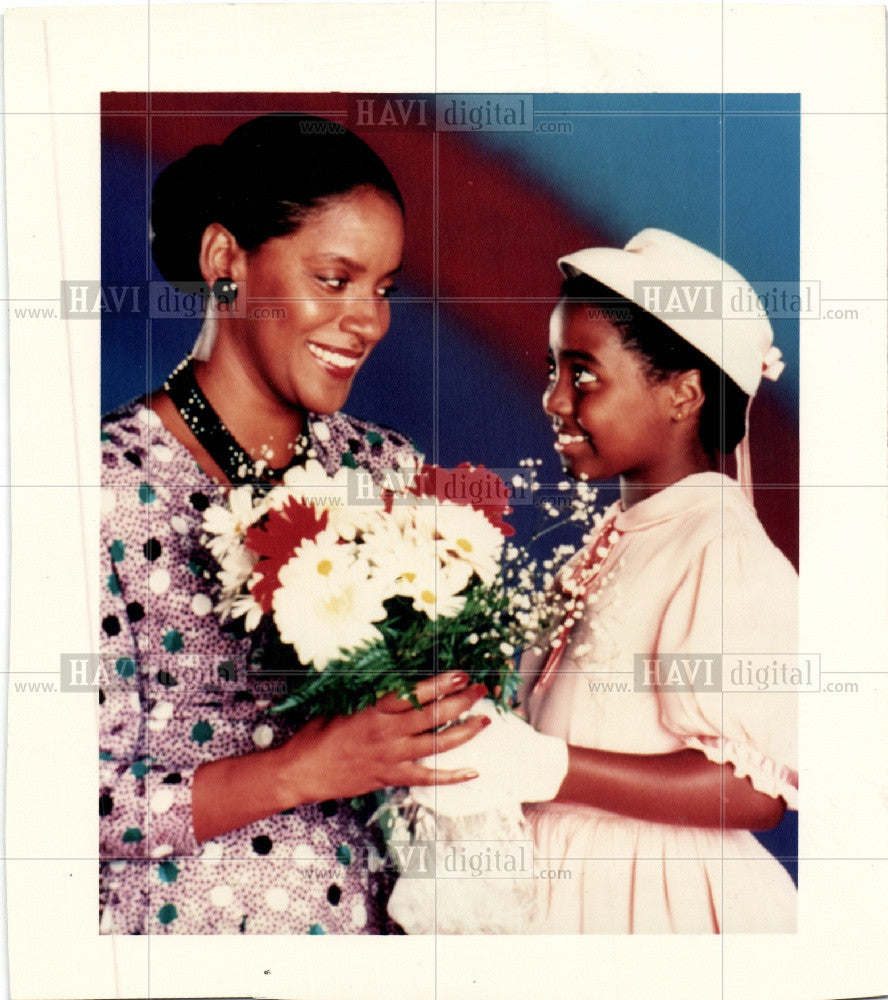 1989 Press Photo Phylicia Rash??d - Historic Images