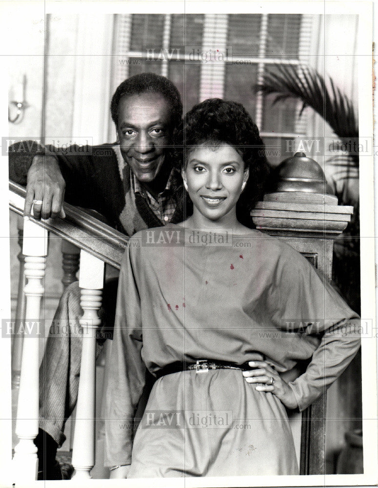 1986 Press Photo Rashad Phylica Cosby Show - Historic Images