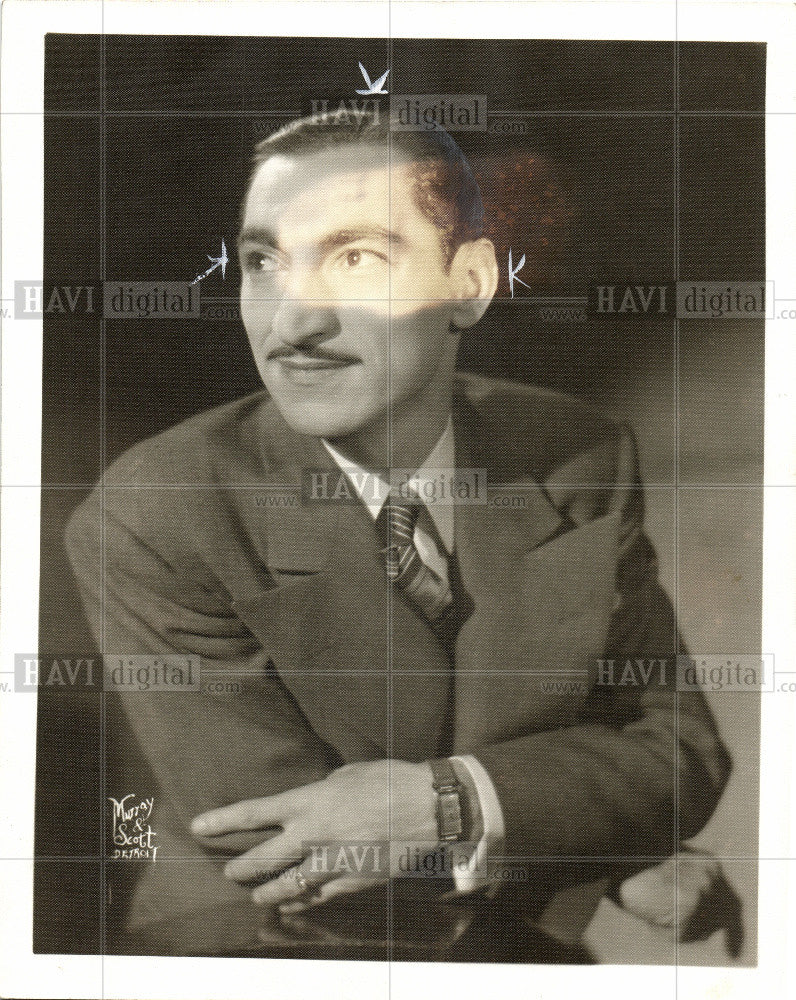 1944 Press Photo Frankie Rapp, Comedian - Historic Images