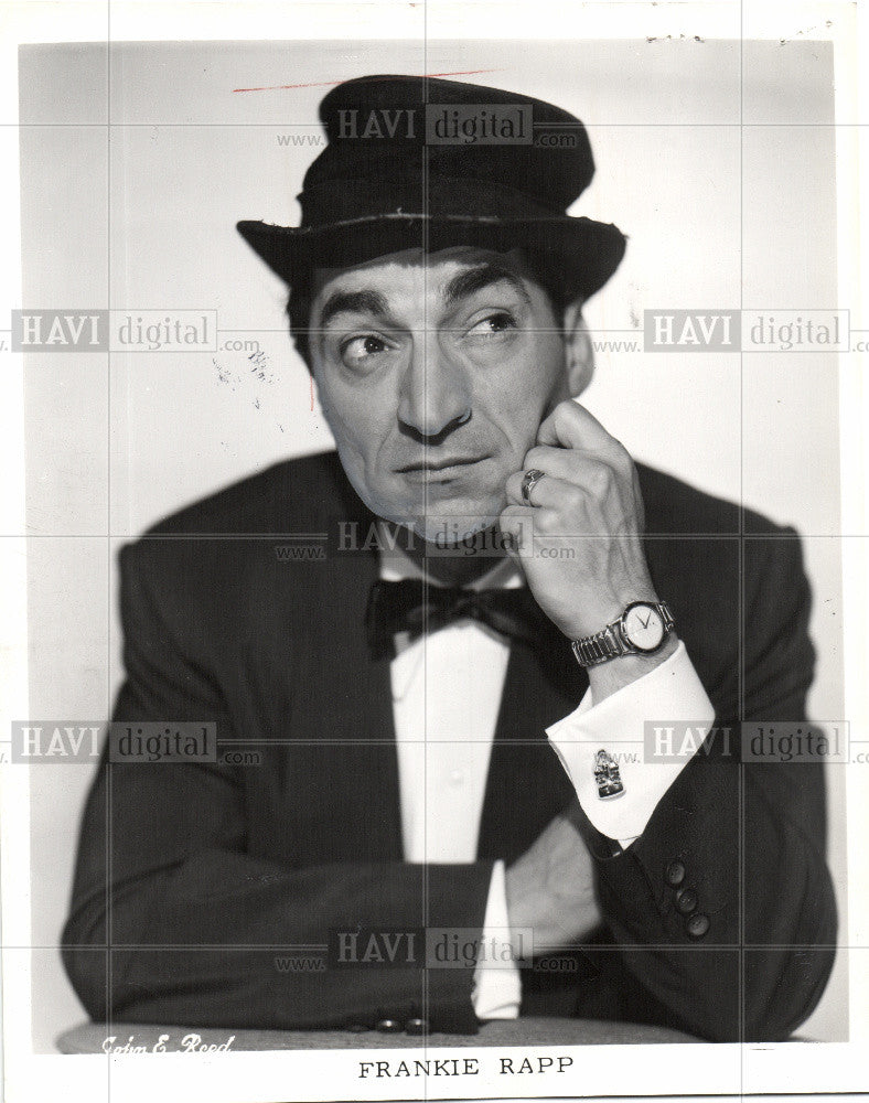 Press Photo Frankie Rapp. - Historic Images