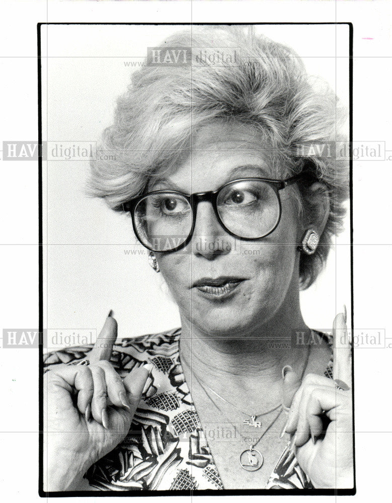 1993 Press Photo talk show host - Historic Images