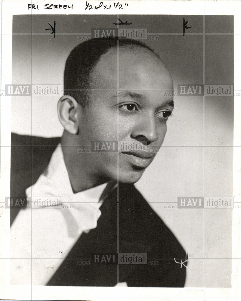 1955 Press Photo Don Raphael - Historic Images