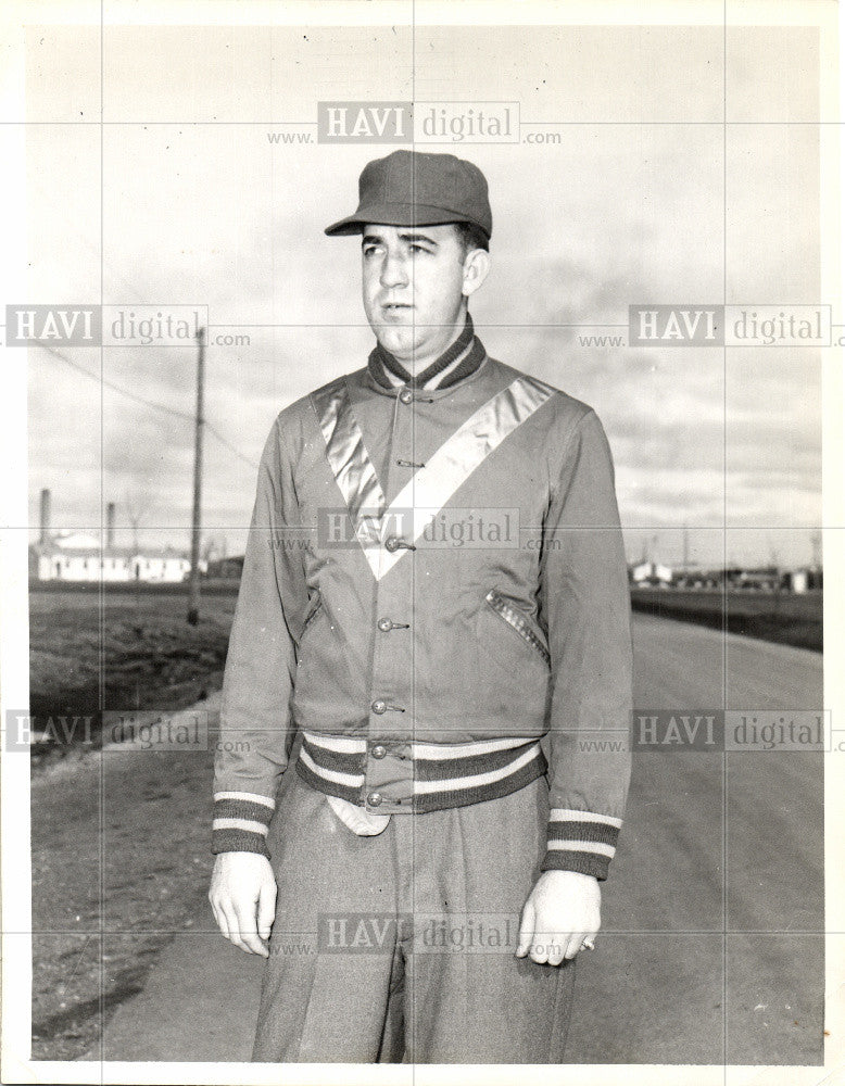 1944 Press Photo glenn rankin detroit aap band baseball - Historic Images