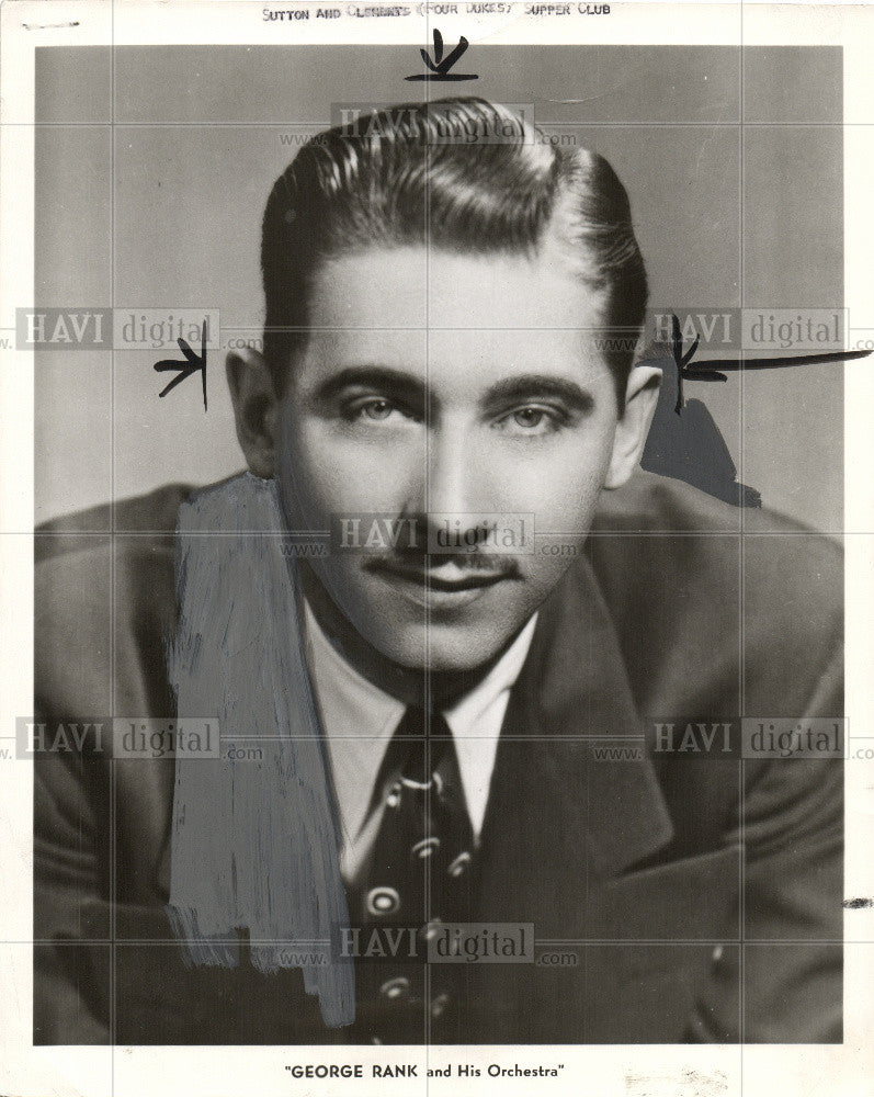 1952 Press Photo George Rank- famous Orchestra member - Historic Images