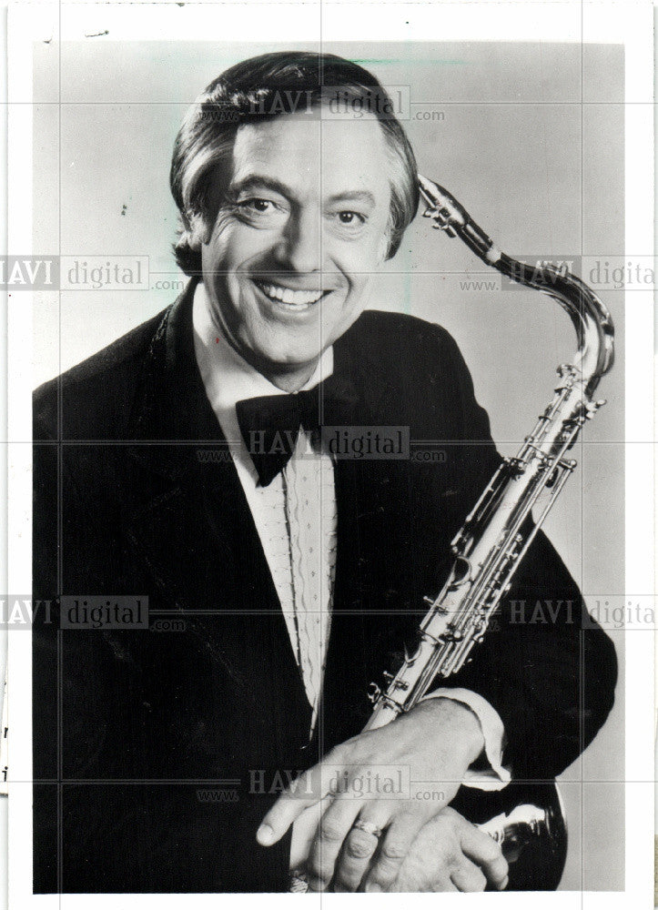 1987 Press Photo Boots Randolph musician yakety sax - Historic Images