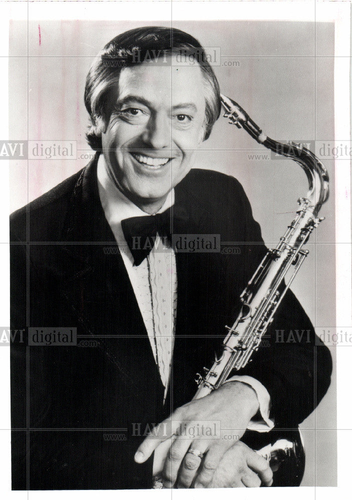 1987 Press Photo Boots Randolph musician yakety sax - Historic Images