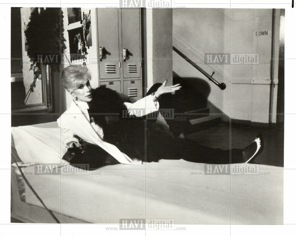 Press Photo Joan Rivers Salute Heidi Abromowitz - Historic Images