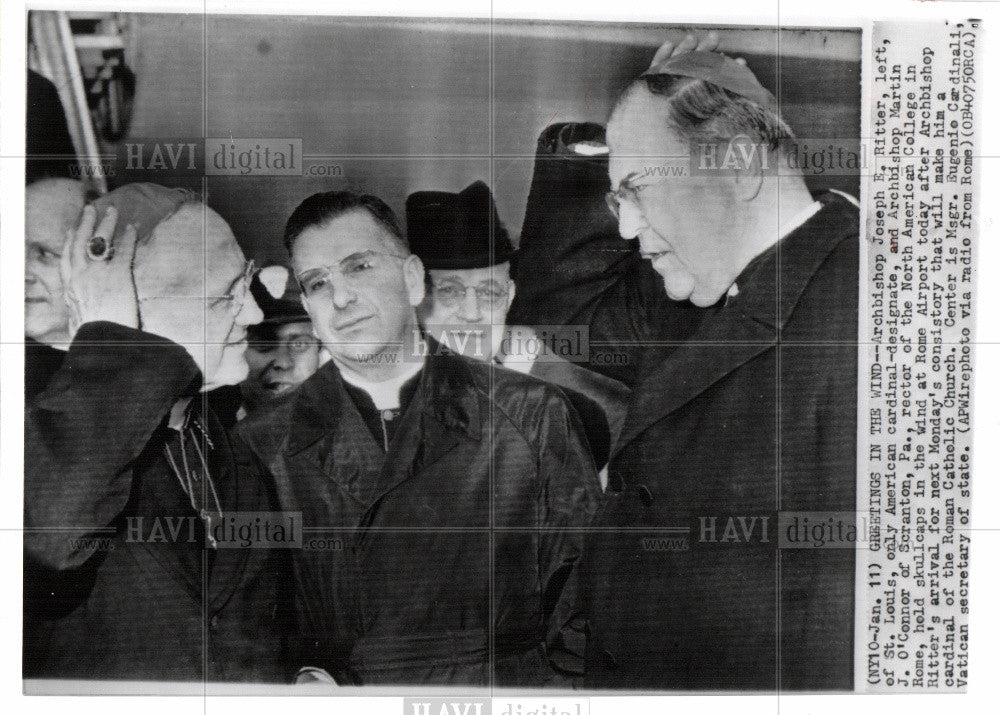 Joseph Ritter Rome Airport Martin 1961 Vintage Photo Print - Historic ...