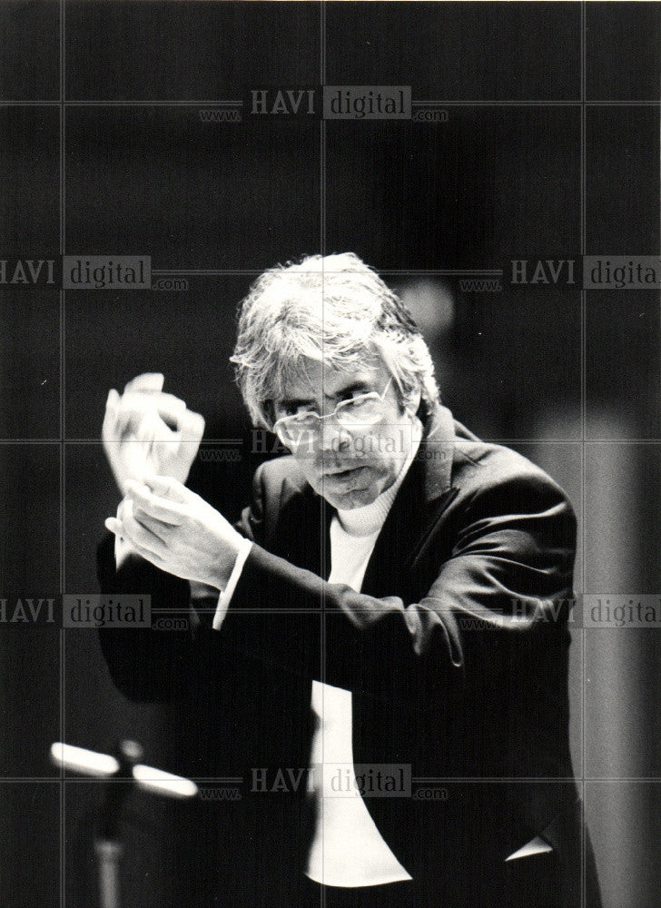 1987 Press Photo hellmuth rilling conductor - Historic Images