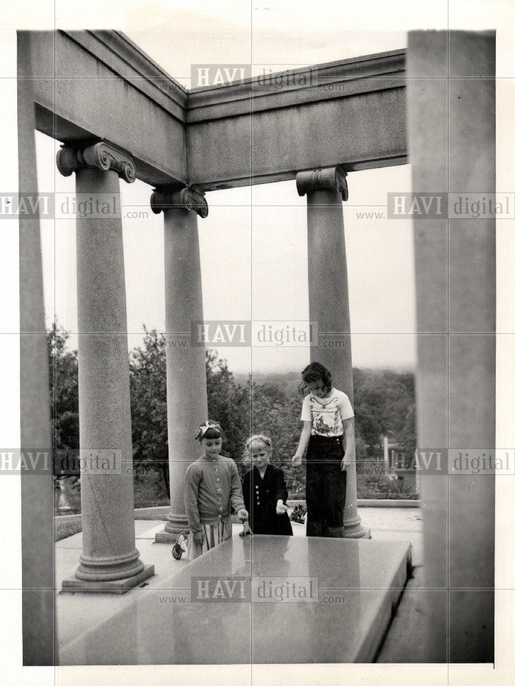 1953 Press Photo James Whitcomb Riley Writer - Historic Images