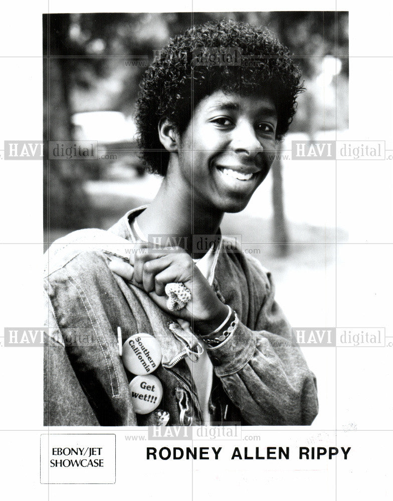 1988 Press Photo RODNEY ALLEN RIPPY - Historic Images