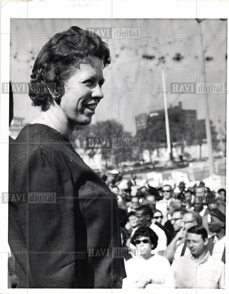 Press Photo Mary Ellen Riordan - Historic Images