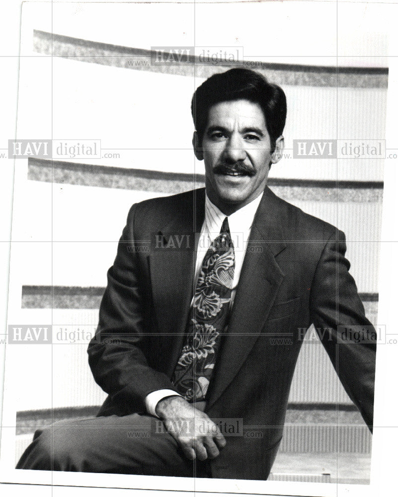 1992 Press Photo Geraldo Rivera - Historic Images