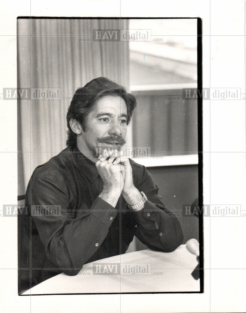 1988 Press Photo Geraldo Rivera American talk show host - Historic Images