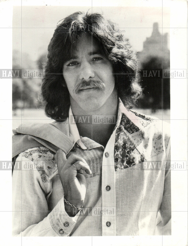 1980 Press Photo Geraldo Rivera Journalist Writer Host - Historic Images