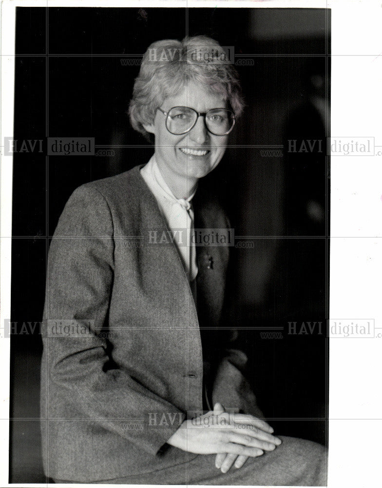 1986 Press Photo Sister carol Rittner Academy Award - Historic Images