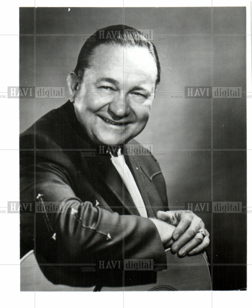 1968 Press Photo tex ritter country singer - Historic Images