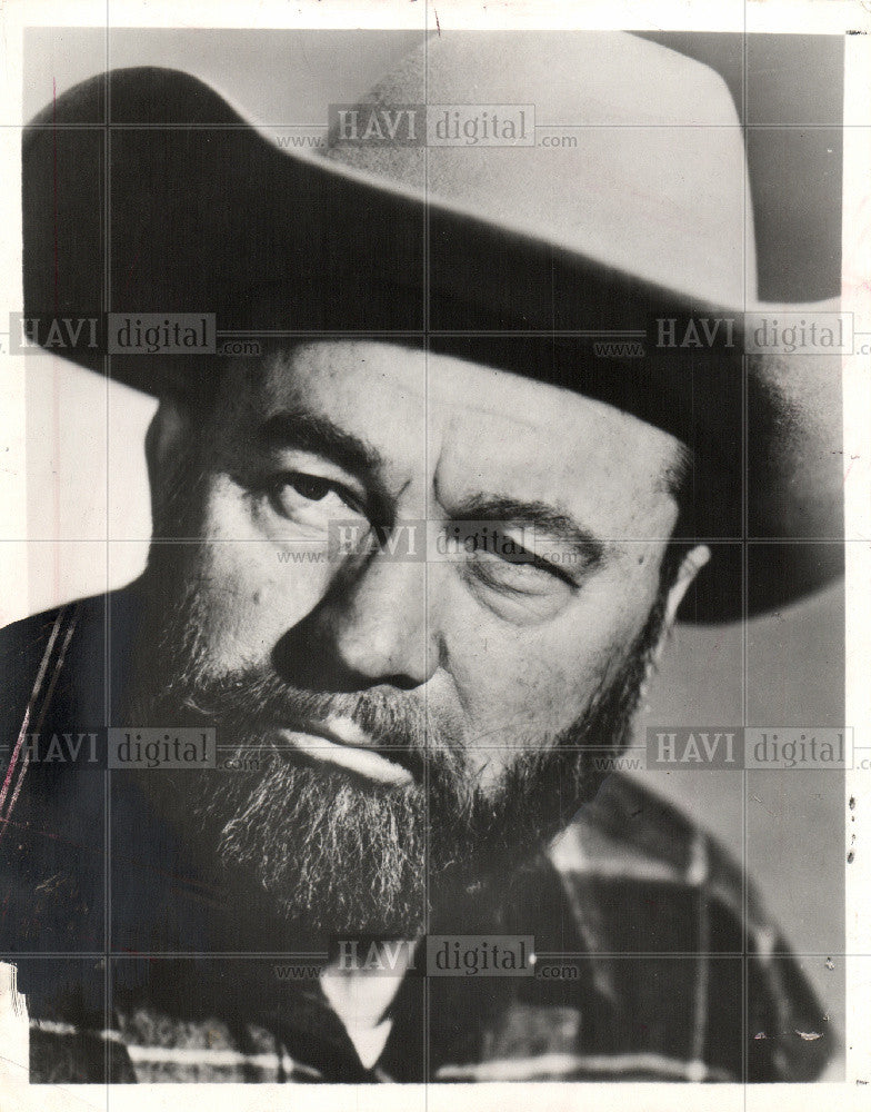 1960 Press Photo Tex Ritter country singer western star - Historic Images