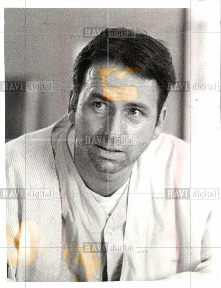 1986 Press Photo John Ritter american actor - Historic Images