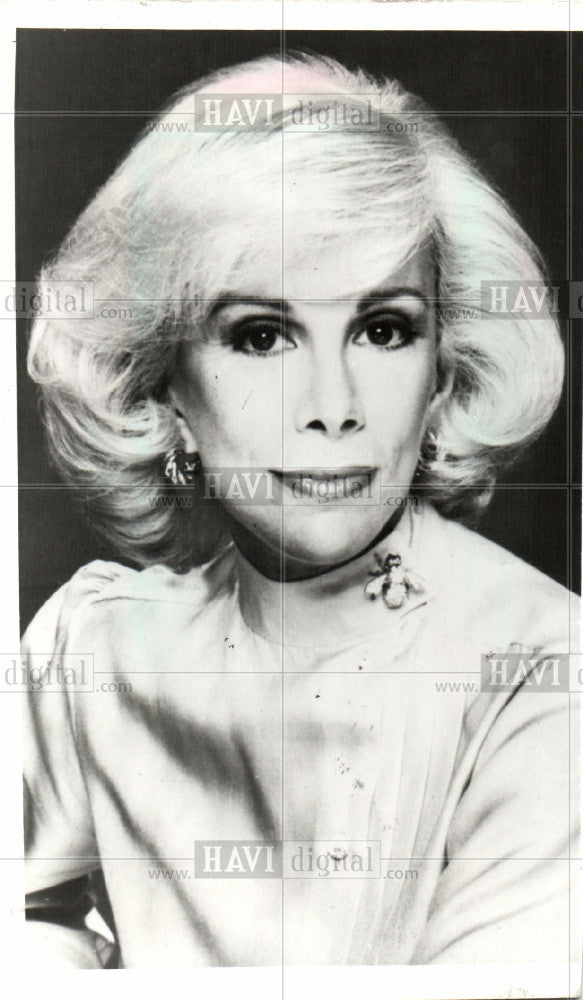 1983 Press Photo Joan Rivers comedian actress NBC-TV - Historic Images