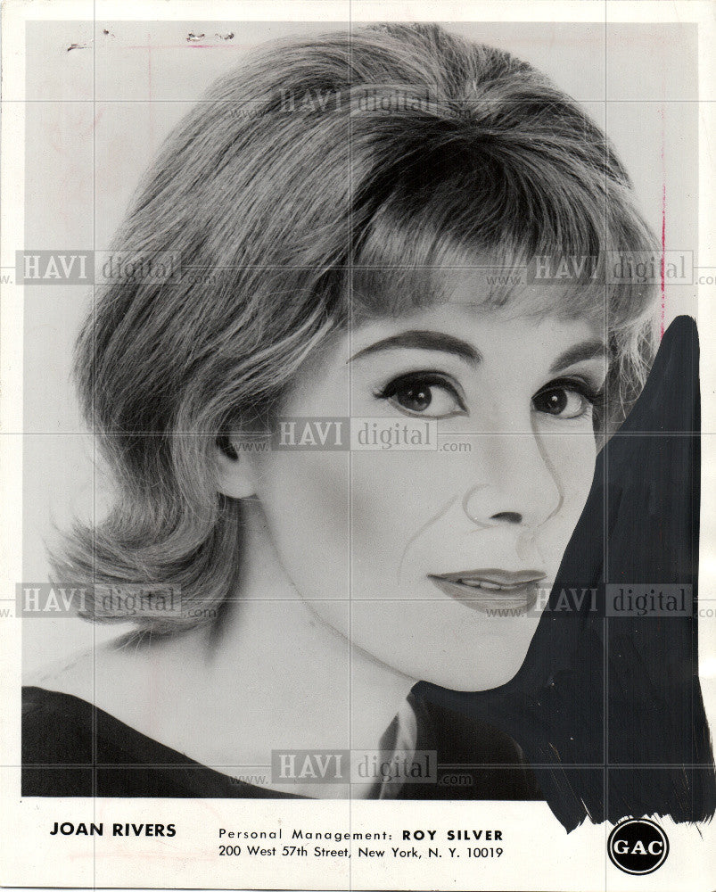 1967 Press Photo JoanRivers Emmy Award comedian actress - Historic Images