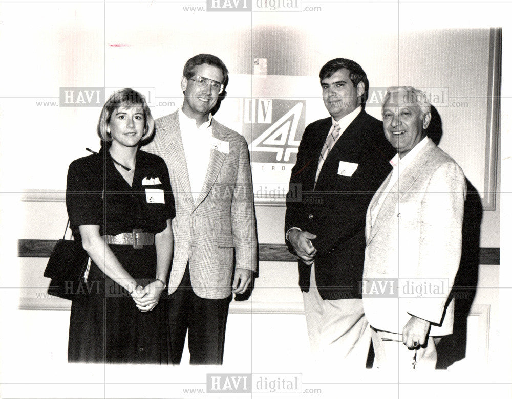 1988 Press Photo KATHY AND CHRIS ROHRS,STEVE TRONSTEIN - Historic Images