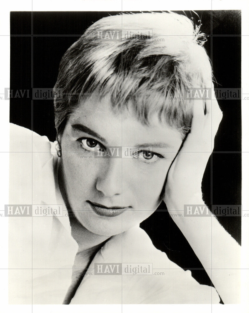 1957 Press Photo Gaby Rodgers, Haunted Harbor, CBS - Historic Images