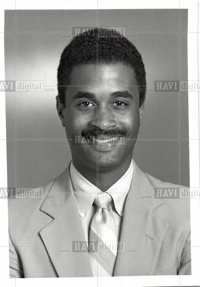 1990 Press Photo David Rogers WJBK Detroit Channel 2 - Historic Images
