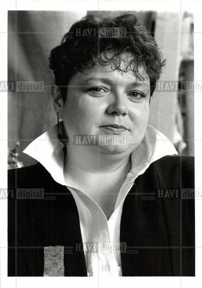 1989 Press Photo Mary Roehr - Historic Images