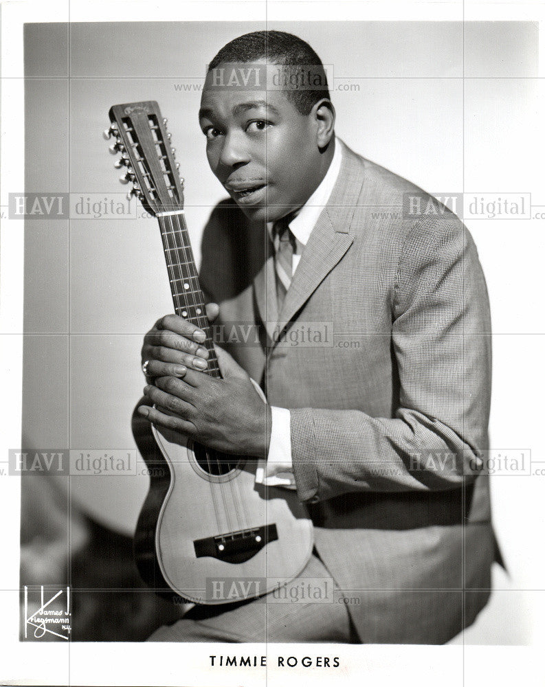 1961 Press Photo Timmie Rogers American comedian - Historic Images