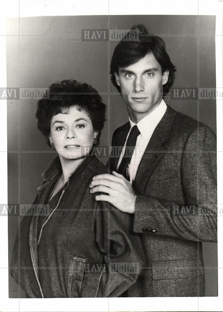 1987 Press Photo Ruth Roman "The Far Country" - Historic Images