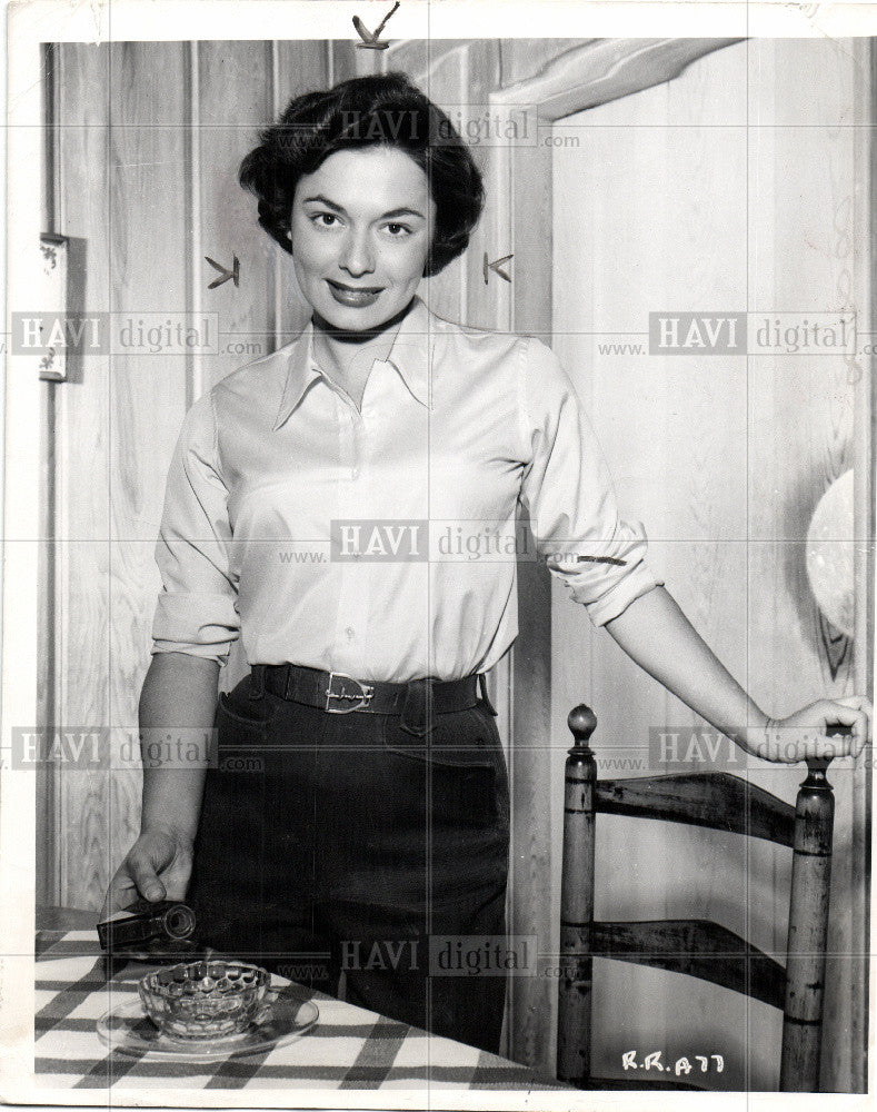 1950 Press Photo Ruth Roman 1950 people life - Historic Images